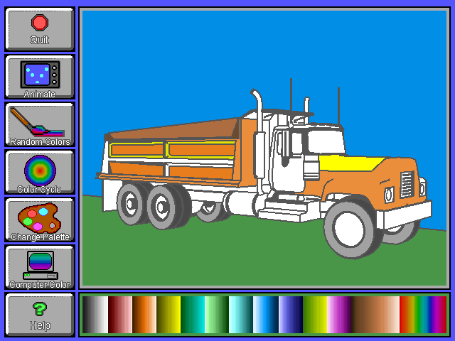 Animated Coloring Screenshot